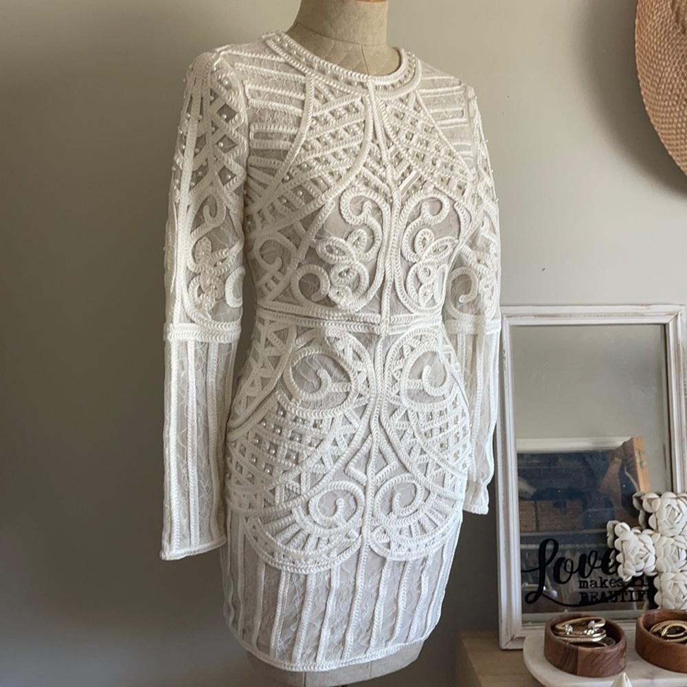 Ivory-Vintage Inspired Marciano Dress